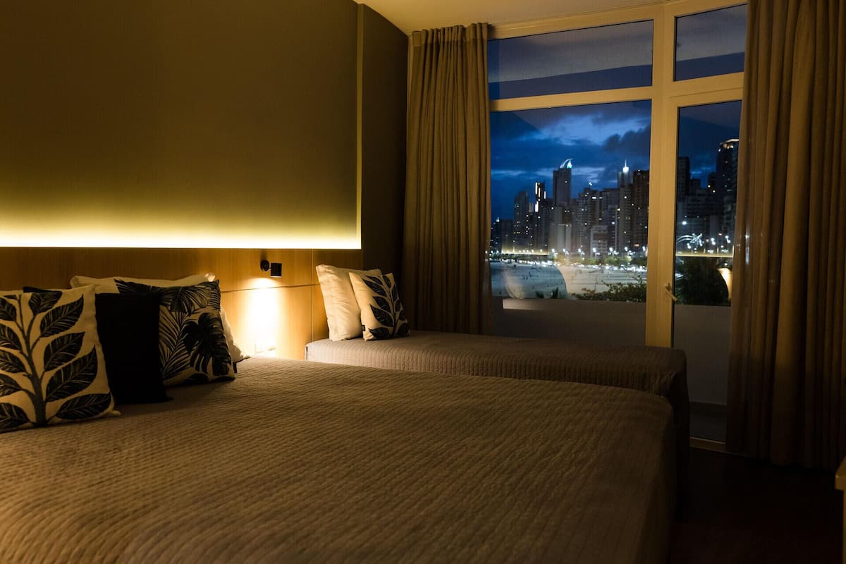 Minibar, in-room safe, desk, laptop workspace