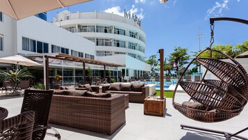 LED TV, foosball, table tennis, toys