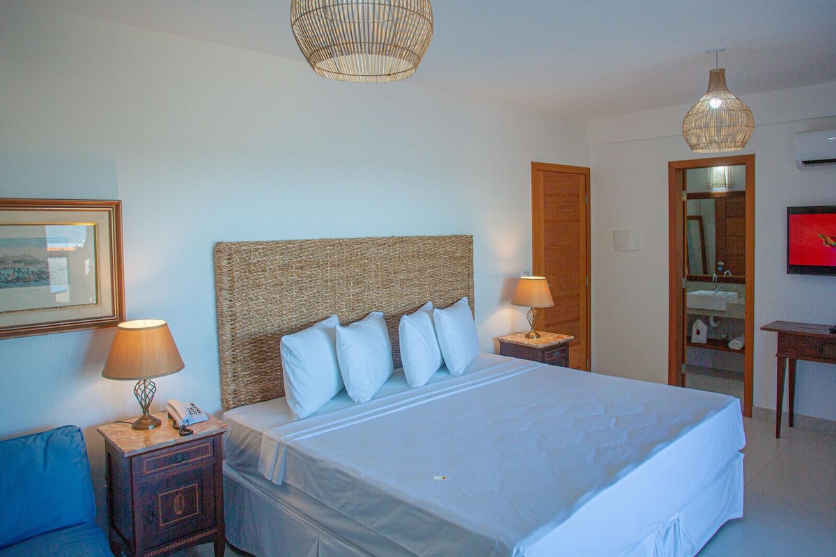1 slaapkamer, een minibar, een kluis op de kamer, gratis wifi
