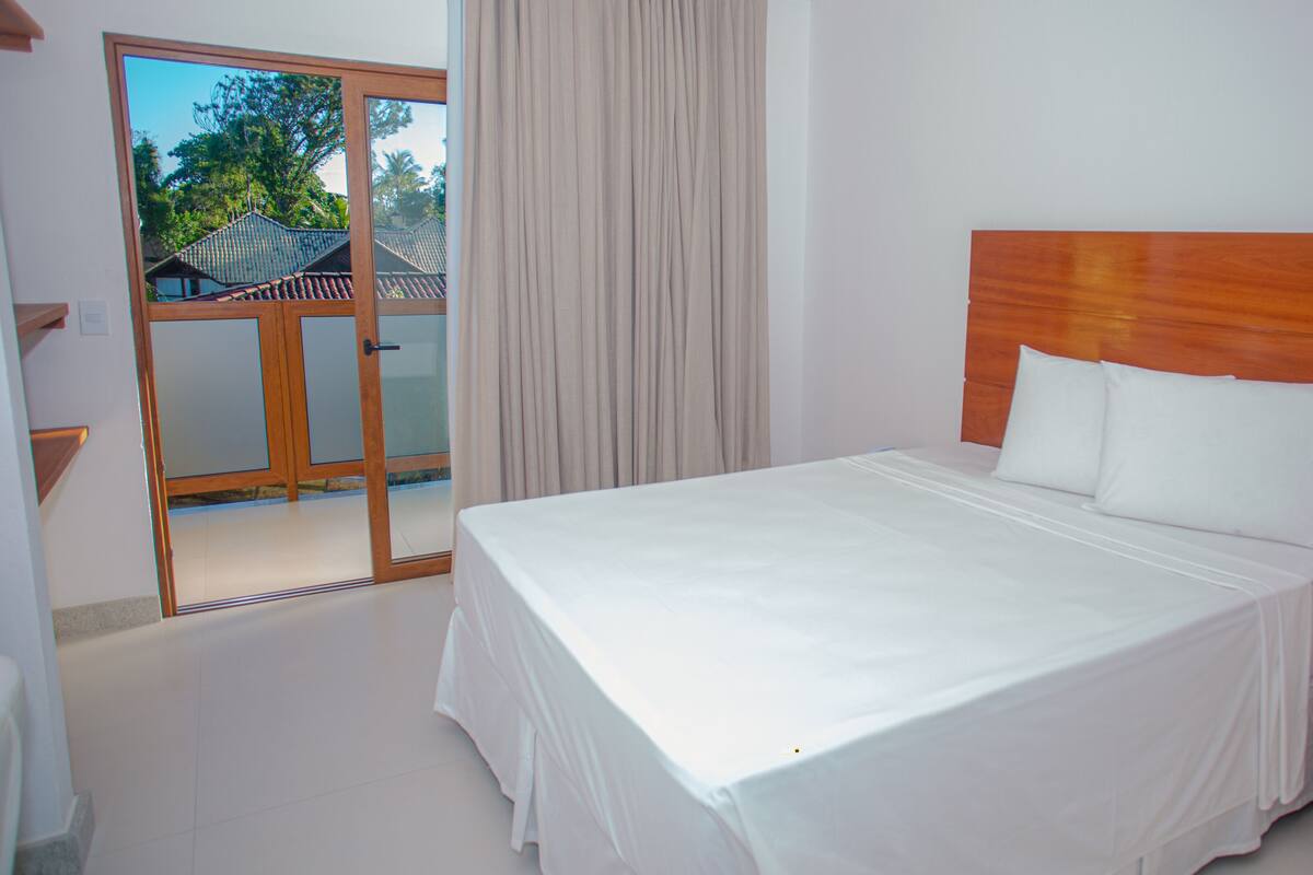 Apartamento com vista  jardim | มินิบาร์, ตู้นิรภัยในห้องพัก, Wi-Fi ฟรี, ผ้าปูที่นอน