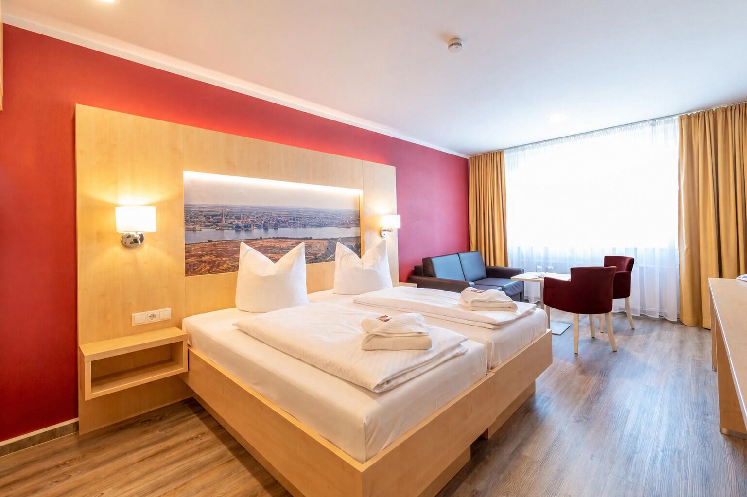 Superior Double Room, Non Smoking | Hypo-allergenic bedding, in-room safe, desk, laptop workspace