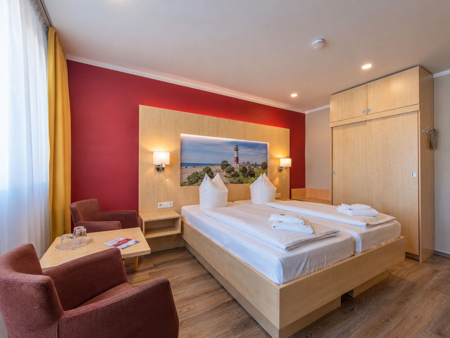 Standard Double Room, Non Smoking | Hypo-allergenic bedding, in-room safe, desk, laptop workspace