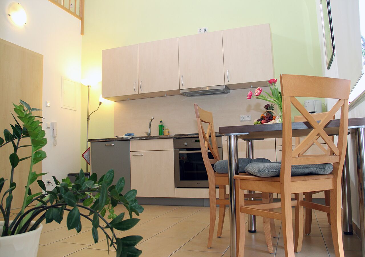 apartment (#5) | private kitchen | fridge, stovetop, dishwasher, coffee/tea maker