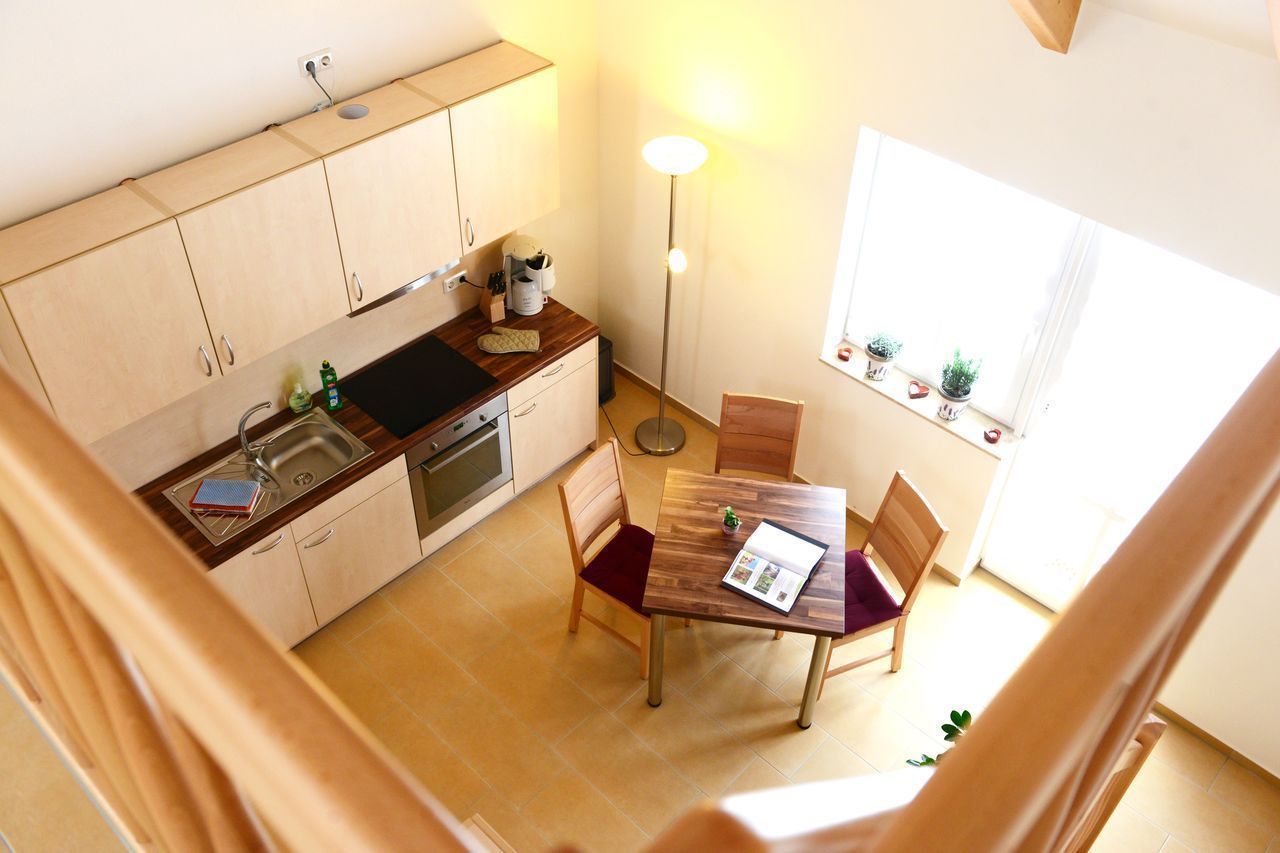 Apartment (#5) | Eigene Kochnische | Kühlschrank, Herdplatte, Geschirrspüler