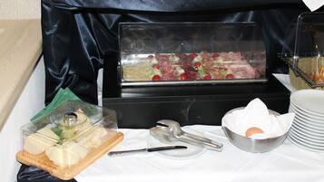 Gratis morgenmadsbuffet hver dag