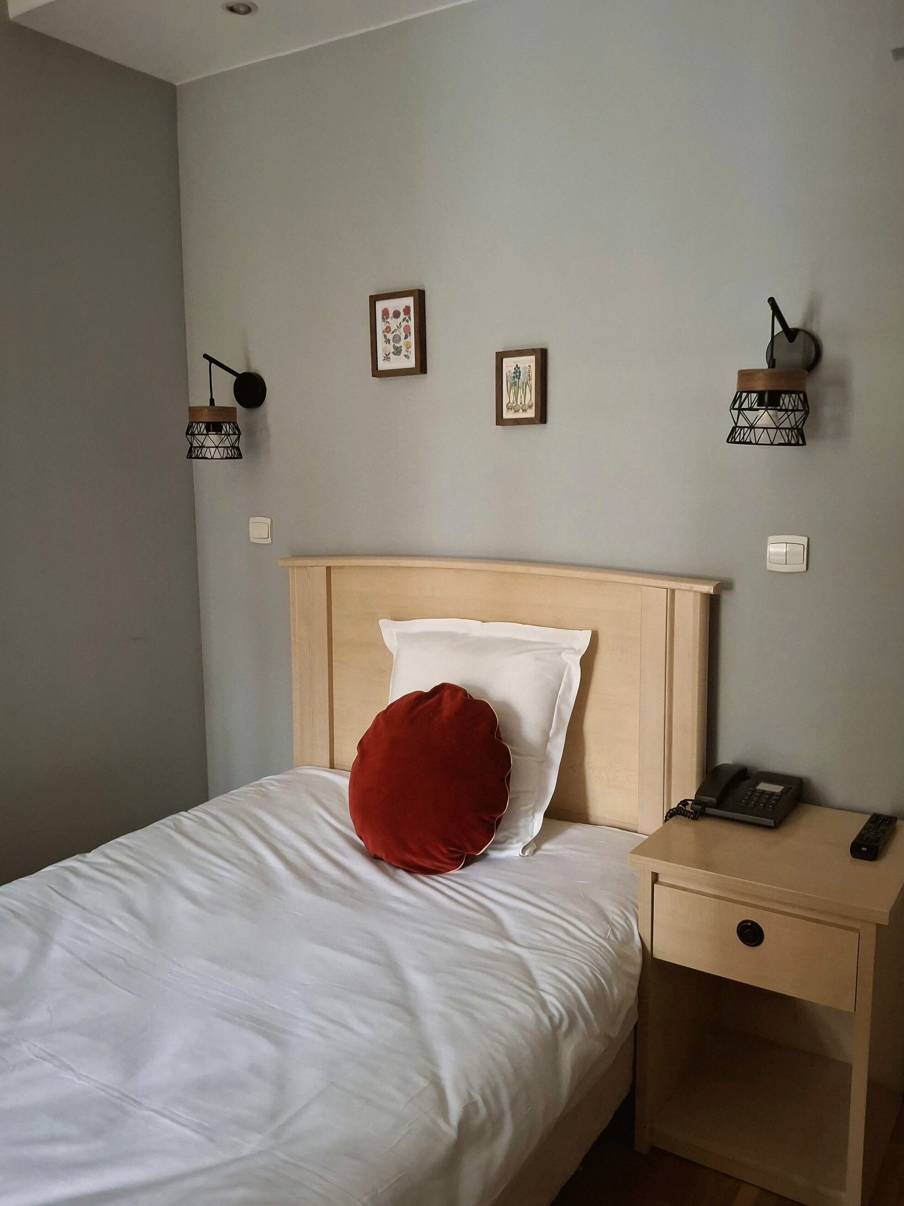 single room | desk, iron/ironing board, free wifi, bed sheets
