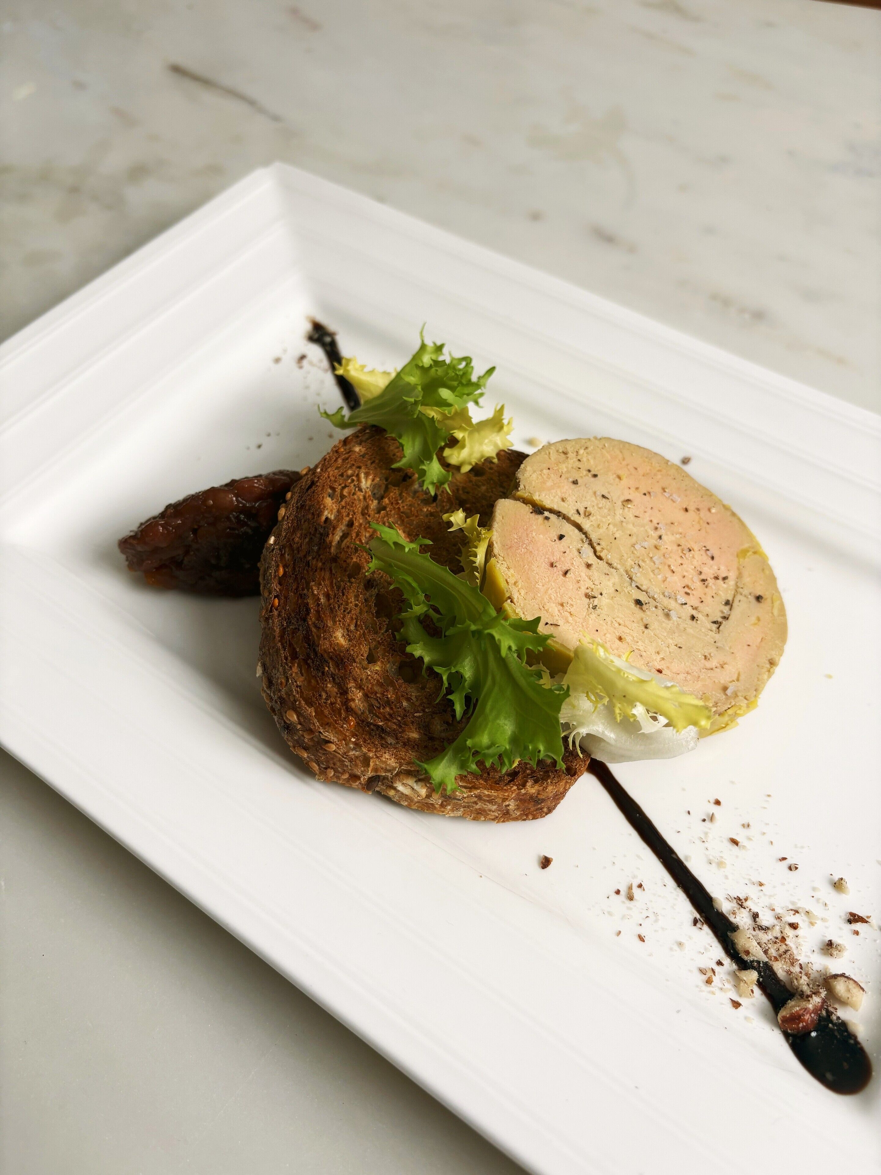 dinner served, french cuisine, garden views