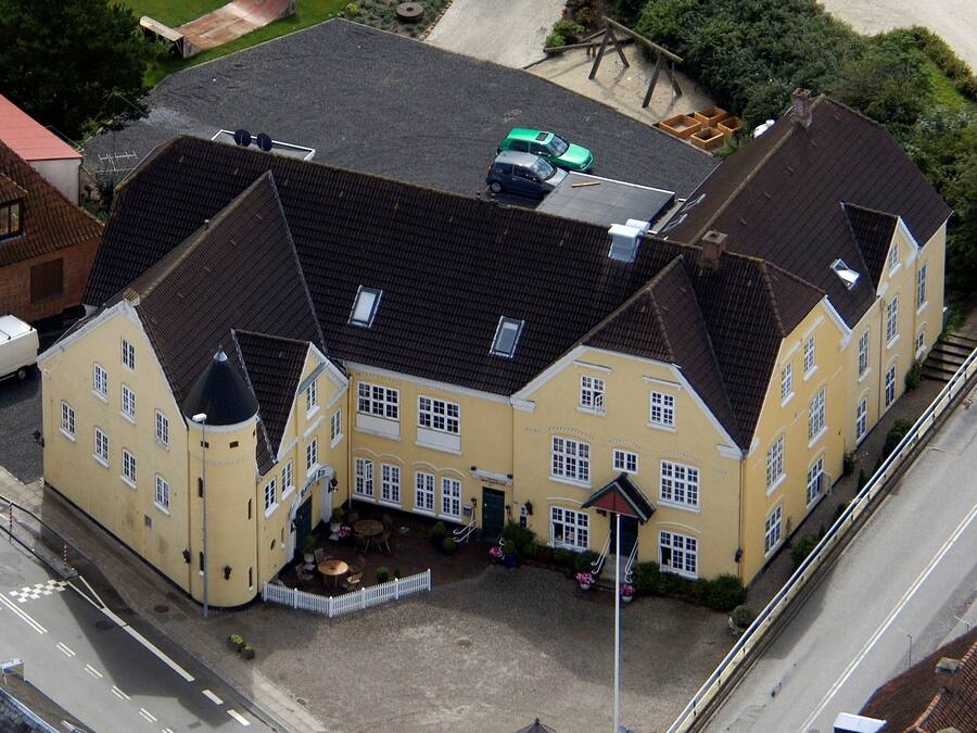 Overnatningsstedets facade