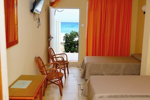 Chambre Standard avec lits jumeaux, vue mer