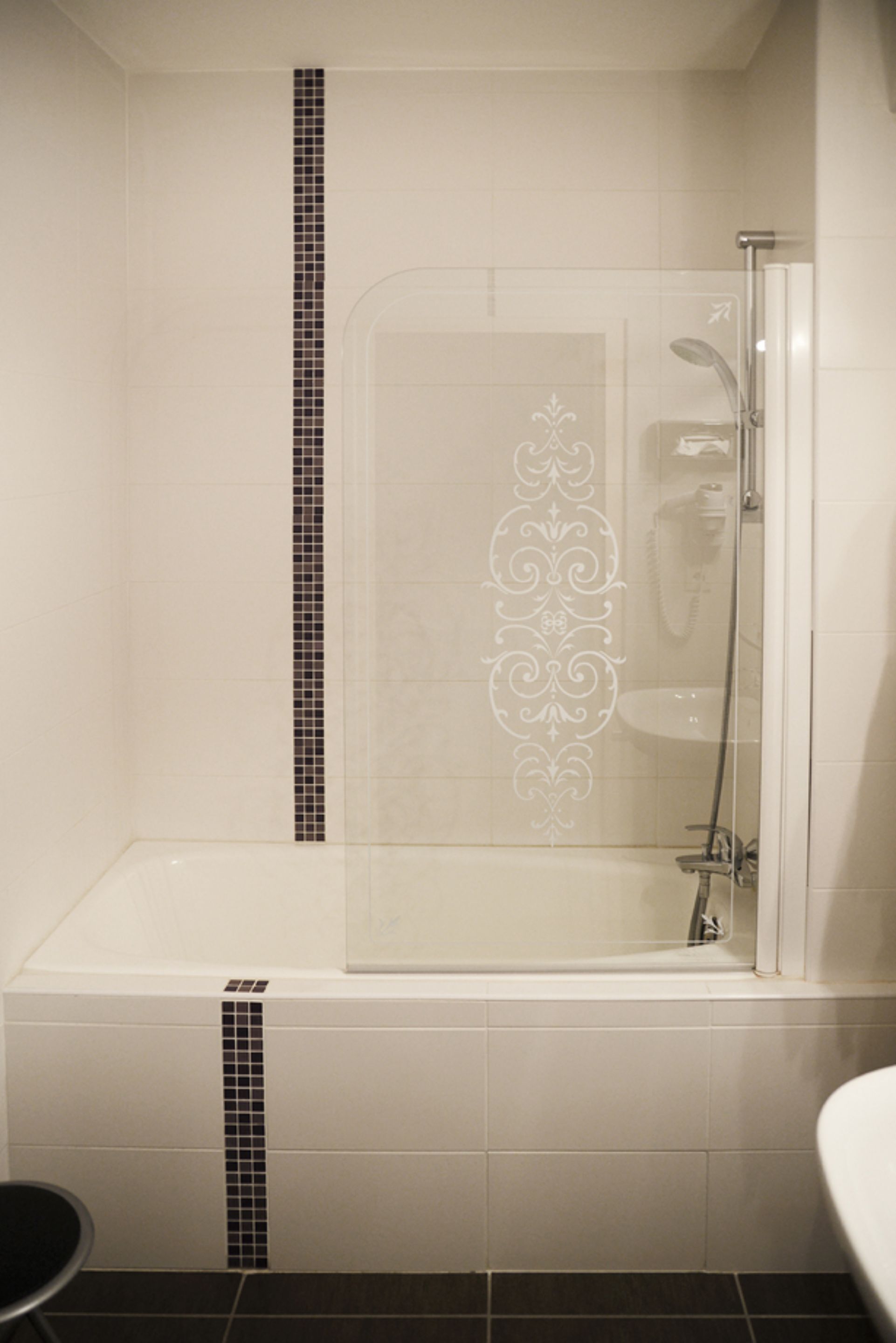 free toiletries, hair dryer, towels, soap