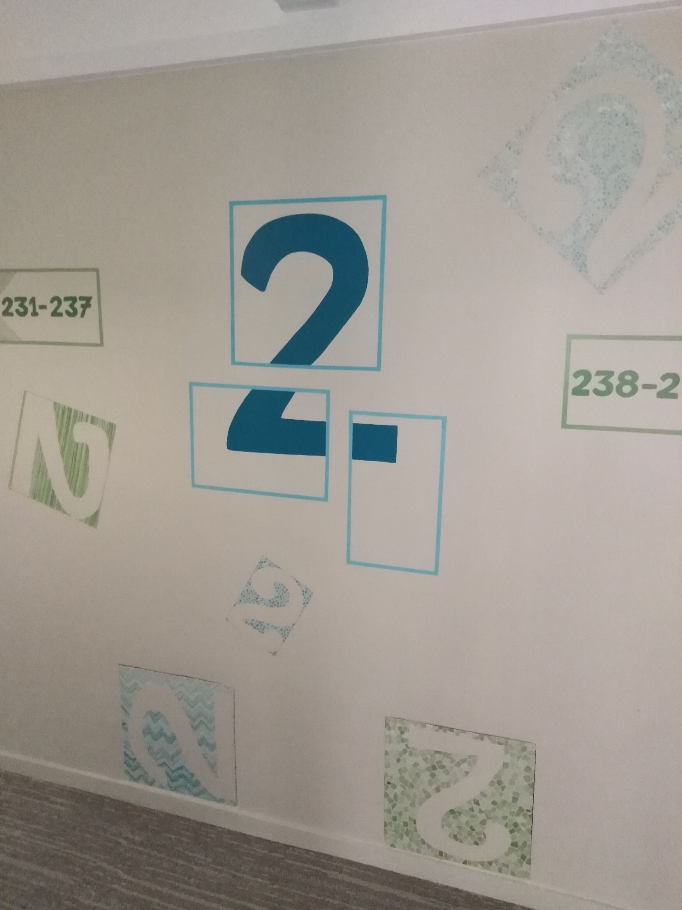 handrails in hallways