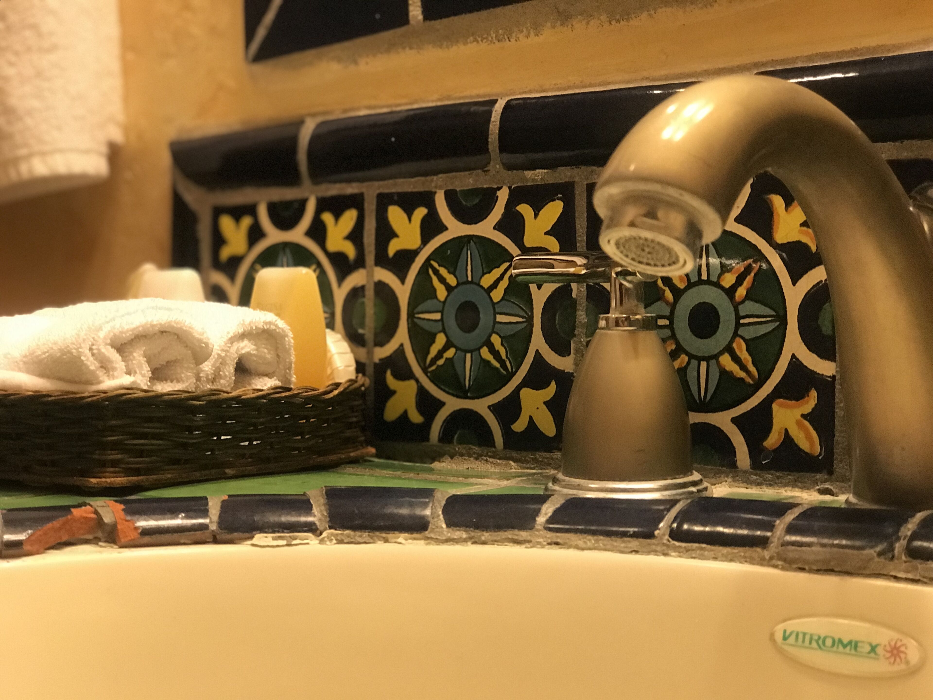 design suite with hikiing package to las parras or tabor | bathroom | shower, rainfall showerhead, hair dryer, towels