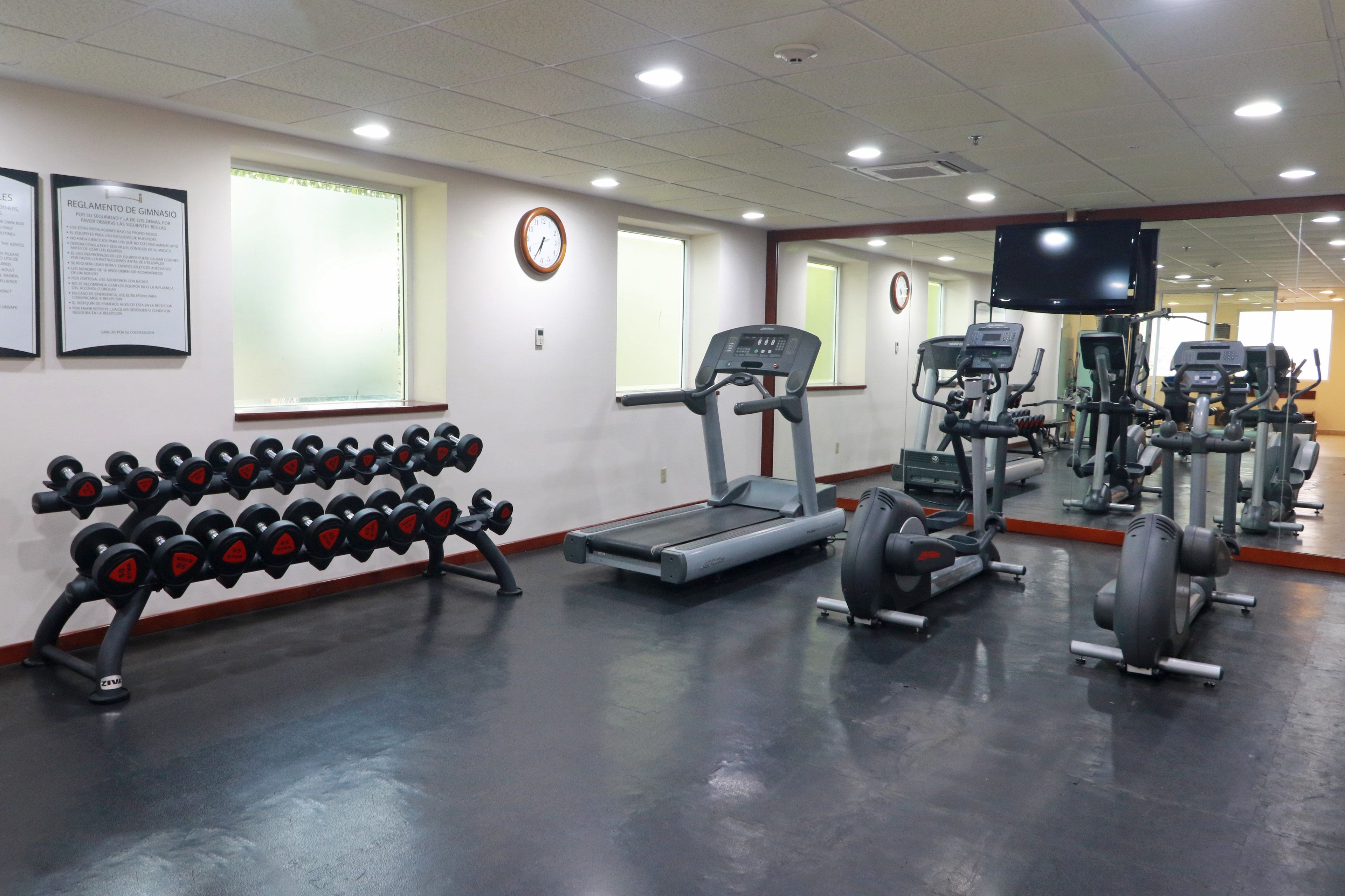 fitness facility