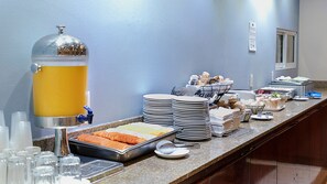 Frokostbuffé er inkludert