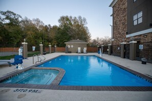 Seasonal outdoor pool