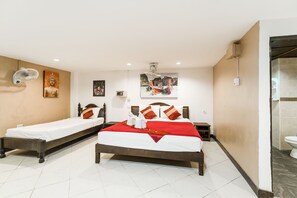 Deluxe Air Conditioned | In-room safe, rollaway beds, free WiFi