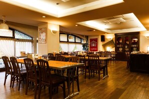 Breakfast and dinner served, Japanese cuisine