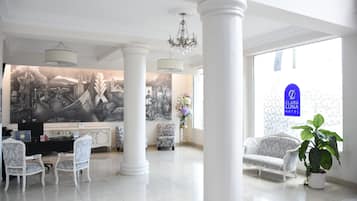 Sala de estar en el lobby