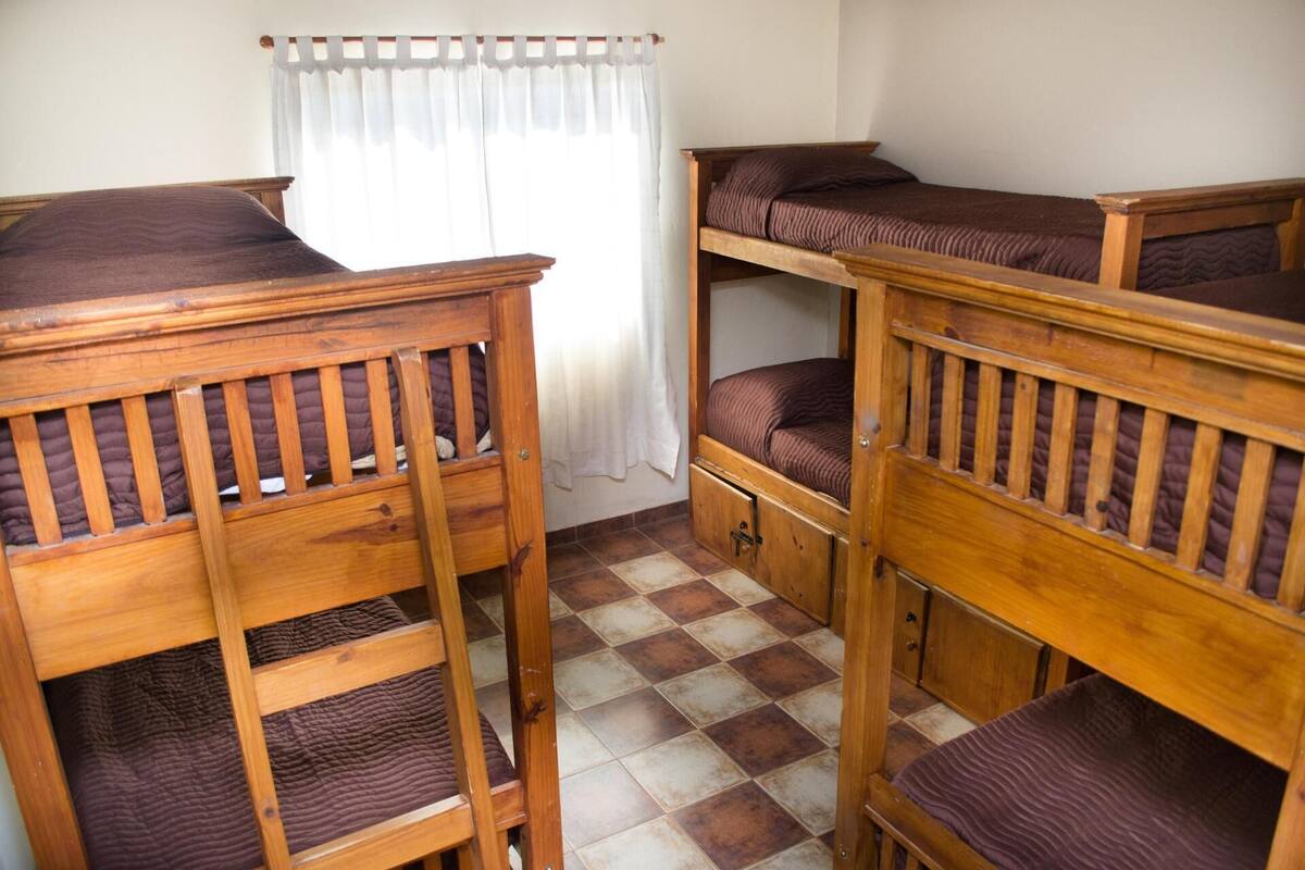 Desk, laptop workspace, blackout drapes, WiFi (free)