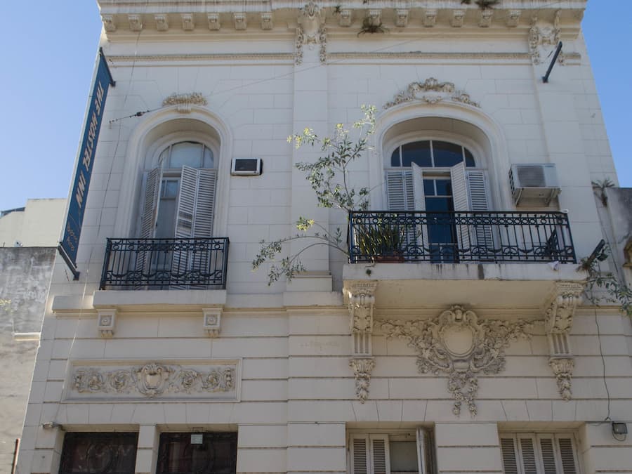 Entrada de la propiedad