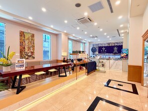 Sitzecke in der Lobby