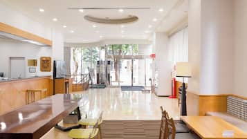 Sitteområde i lobbyen