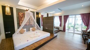 Biệt thự, cạnh bãi biển | Bộ đồ giường cao cấp, nệm Select Comfort, minibar