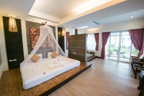 Villa, aan het strand | Luxe beddengoed, Select Comfort-bedden, een minibar
