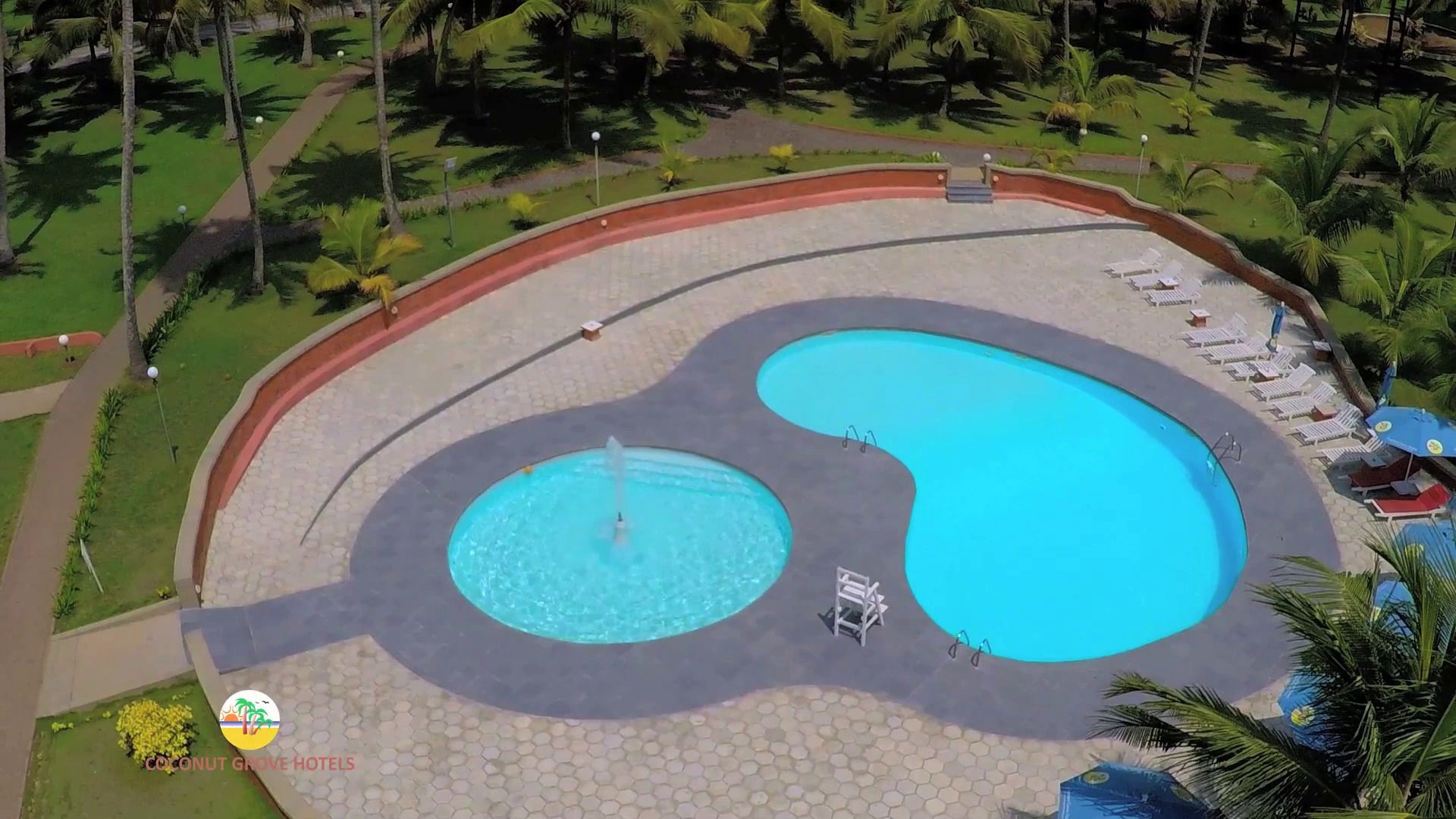 Udendørs pool, liggestole