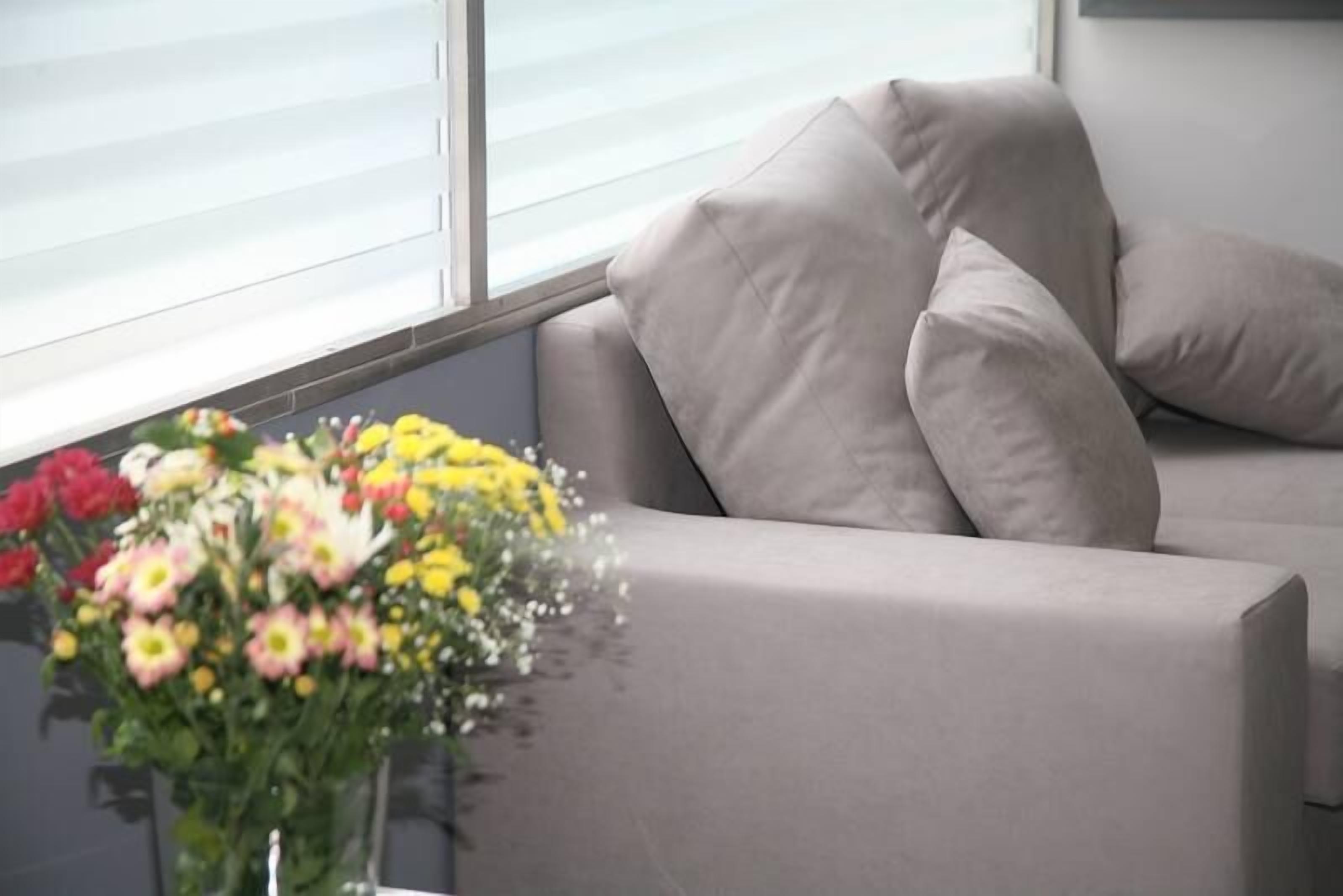 Sala de estar en el lobby