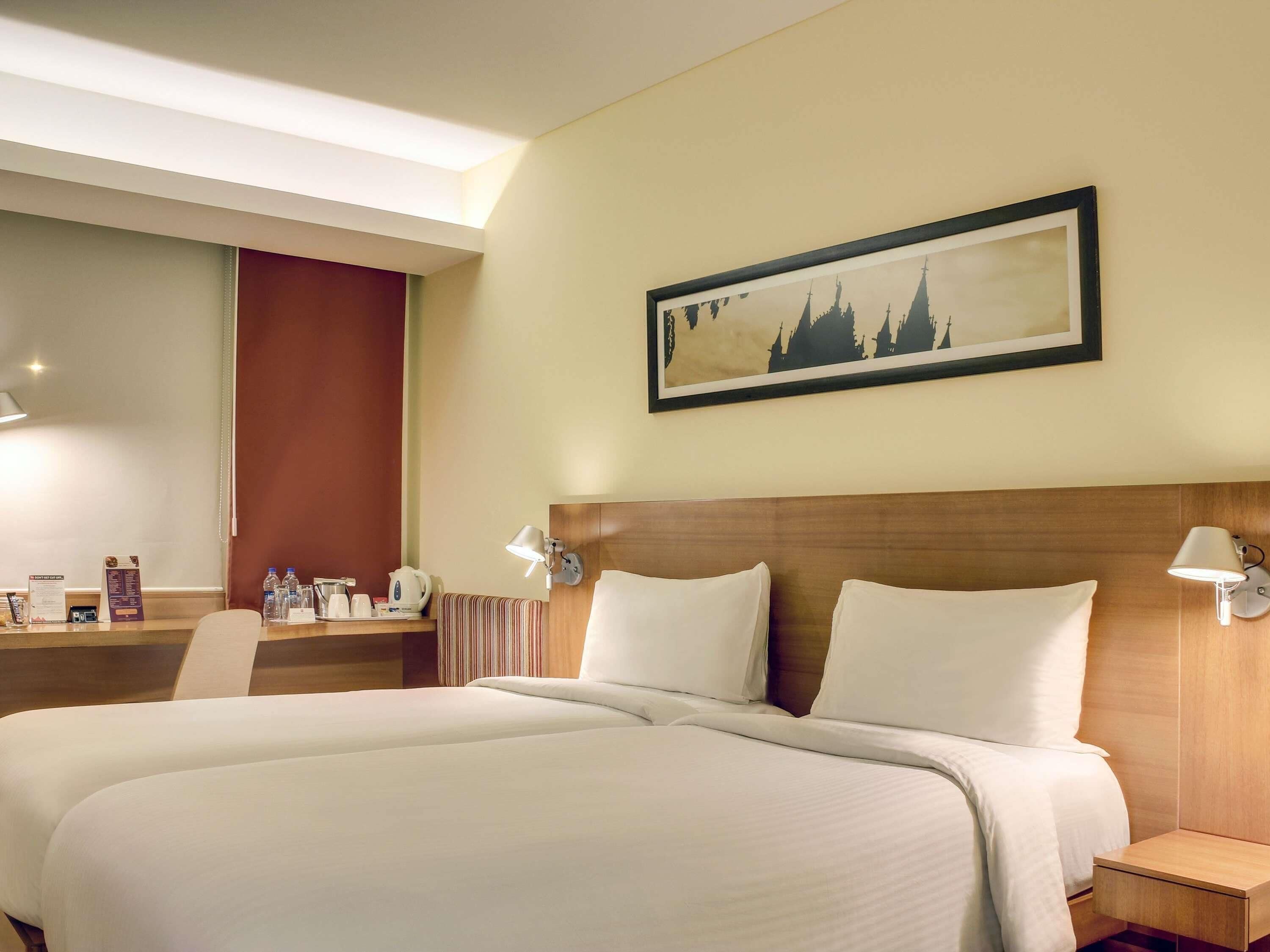 In-room safe, desk, blackout curtains, soundproofing