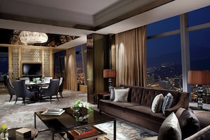Living room - The Ritz-Carlton, Hong Kong (Kowloon)