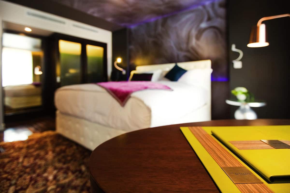 1 habitación, minibar, caja de seguridad en la habitación y escritorio