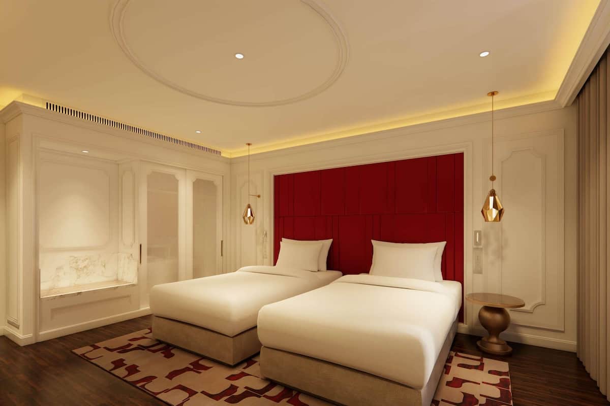 Deluxe Room, 2 Single Size Beds | 1 bedroom, minibar, in-room safe, desk