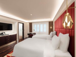 Deluxe Room, 2 Single Size Beds | Minibar, in-room safe, desk, blackout curtains