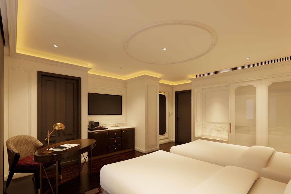 Deluxe Room, 2 Single Size Beds | 1 bedroom, minibar, in-room safe, desk