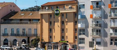 Façade de l’hébergement