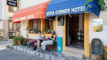 Voorkant van accommodatie