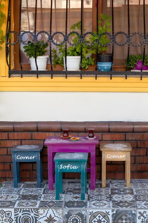 35-inch LCD TV with satellite channels, TV, books