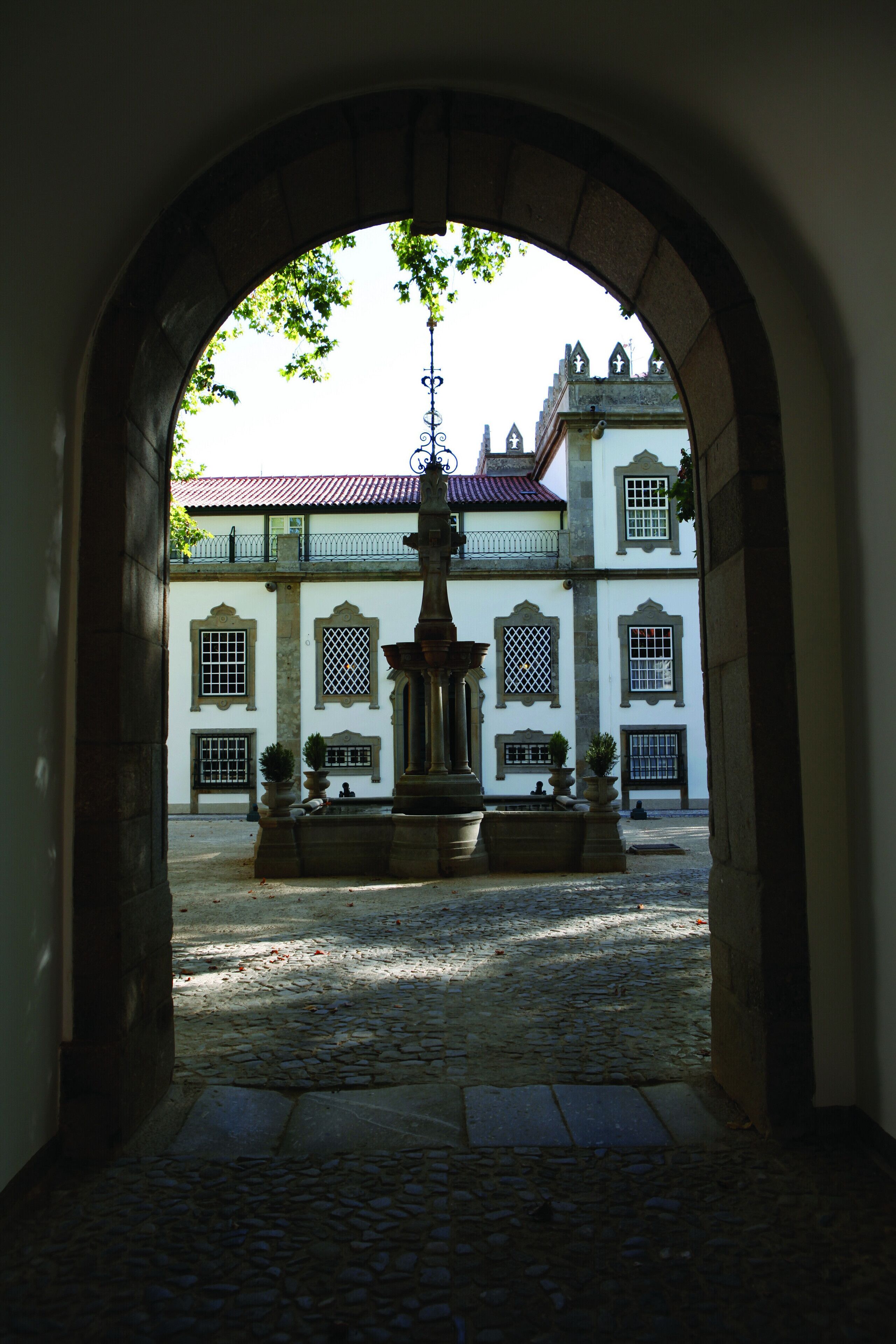 courtyard view