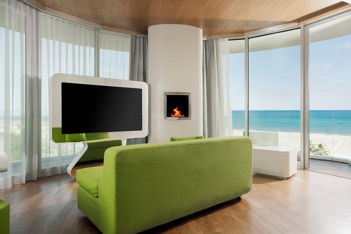 Suite Dolce Vista Quadrupla con Vista Mare (accesso spa non incluso)