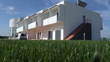 Overnatningsstedets facade