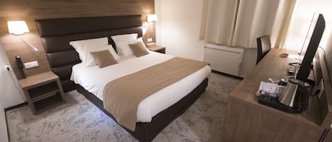Double Room | Premium bedding, minibar, desk, soundproofing