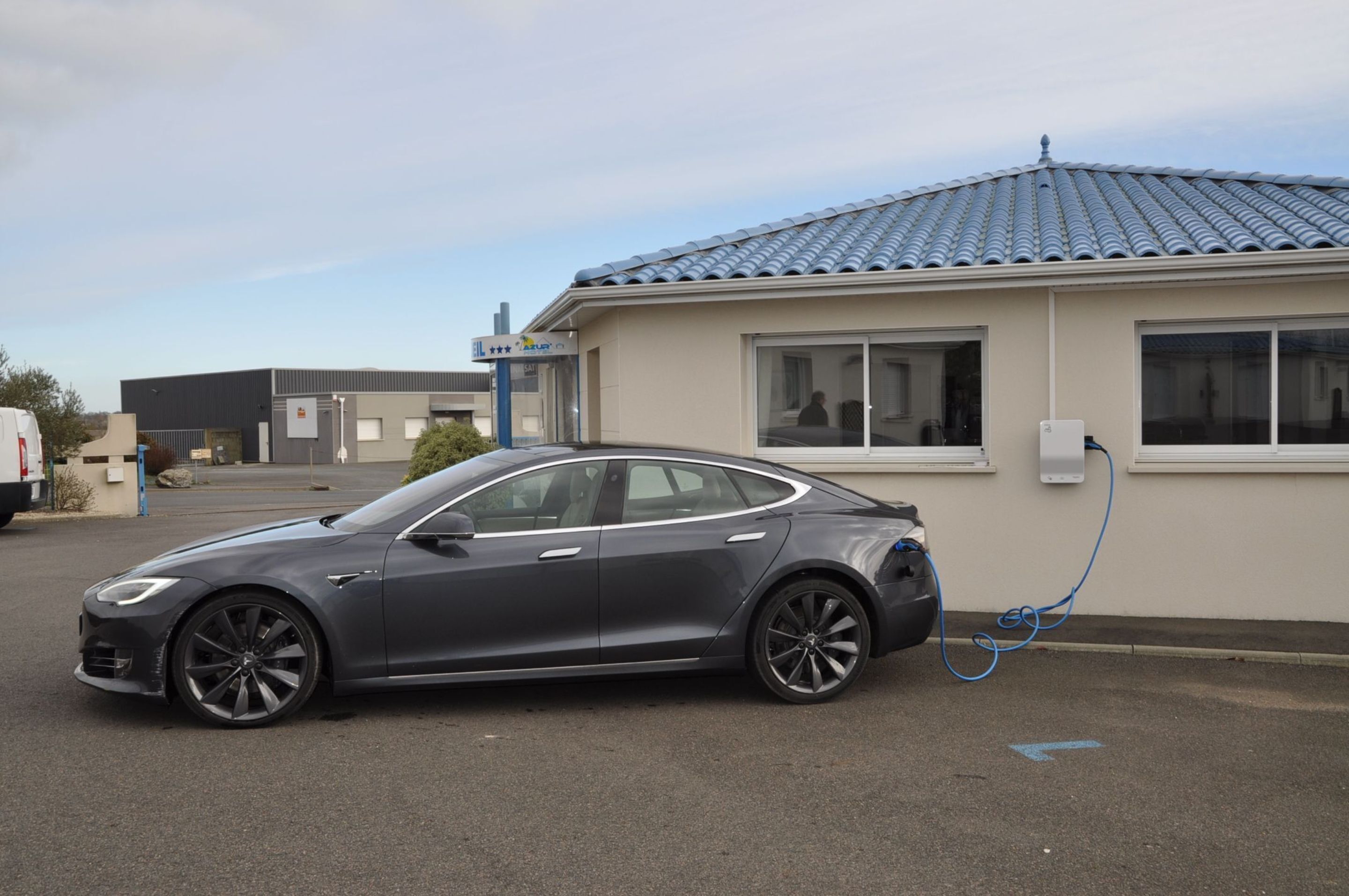 electric vehicle-charging station