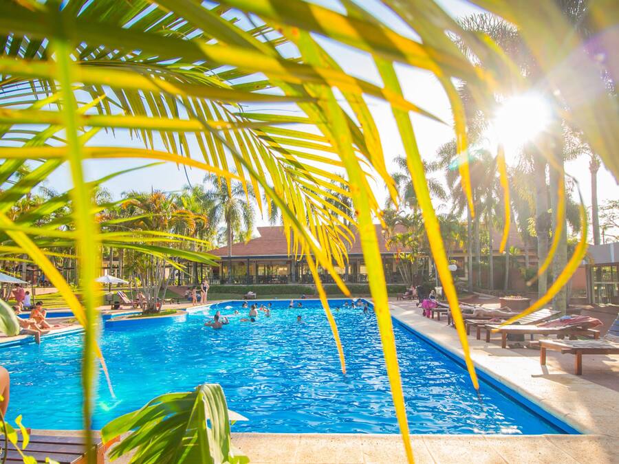 2 outdoor pools, sun loungers