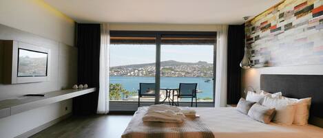 Näkymä rannalle/valtamerelle