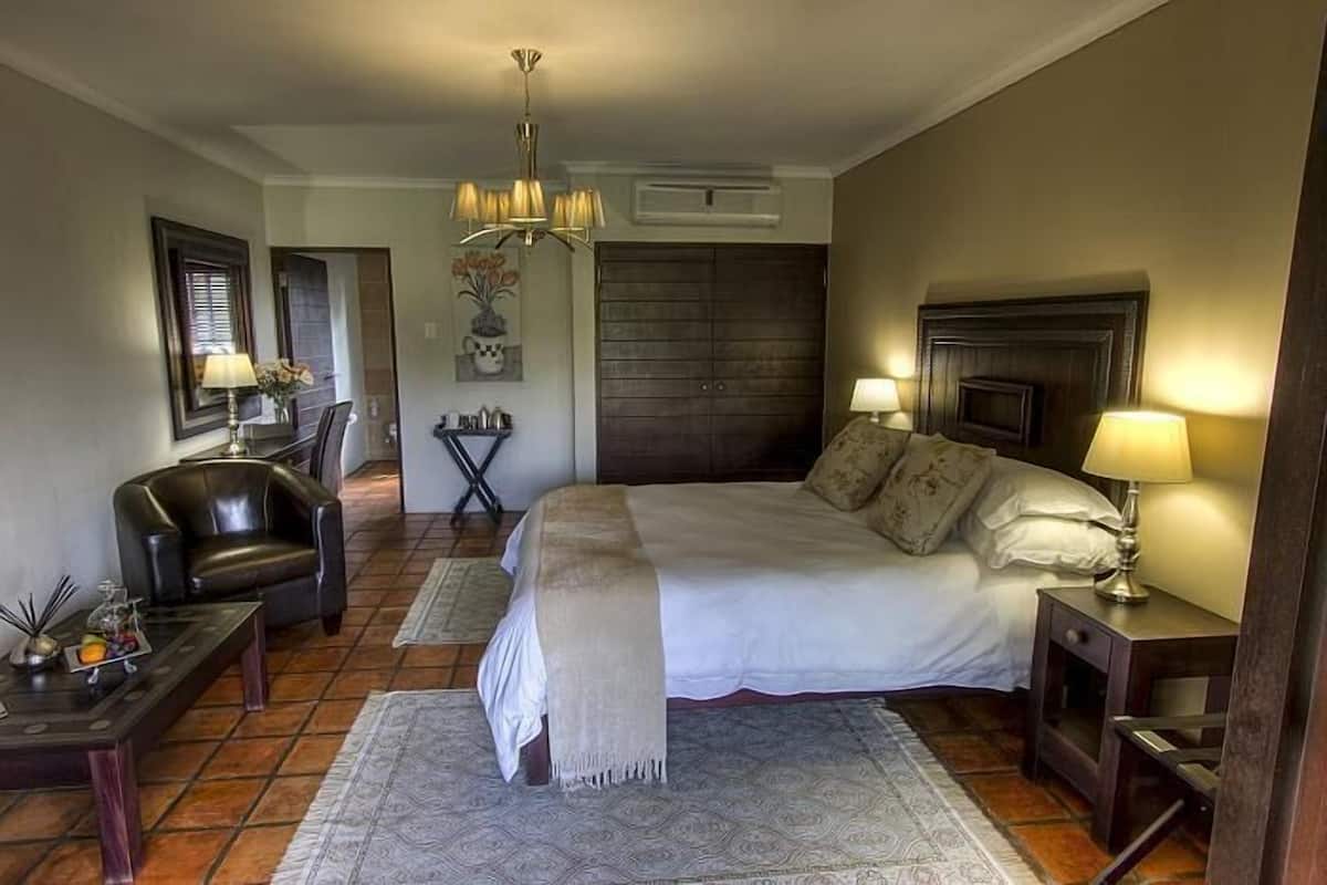 Ropa de cama de alta calidad y minibar
