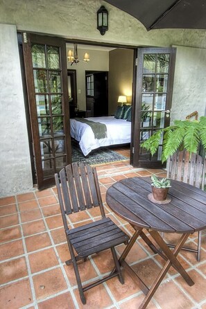 Habitación estándar, vistas al jardín | Terraza o patio