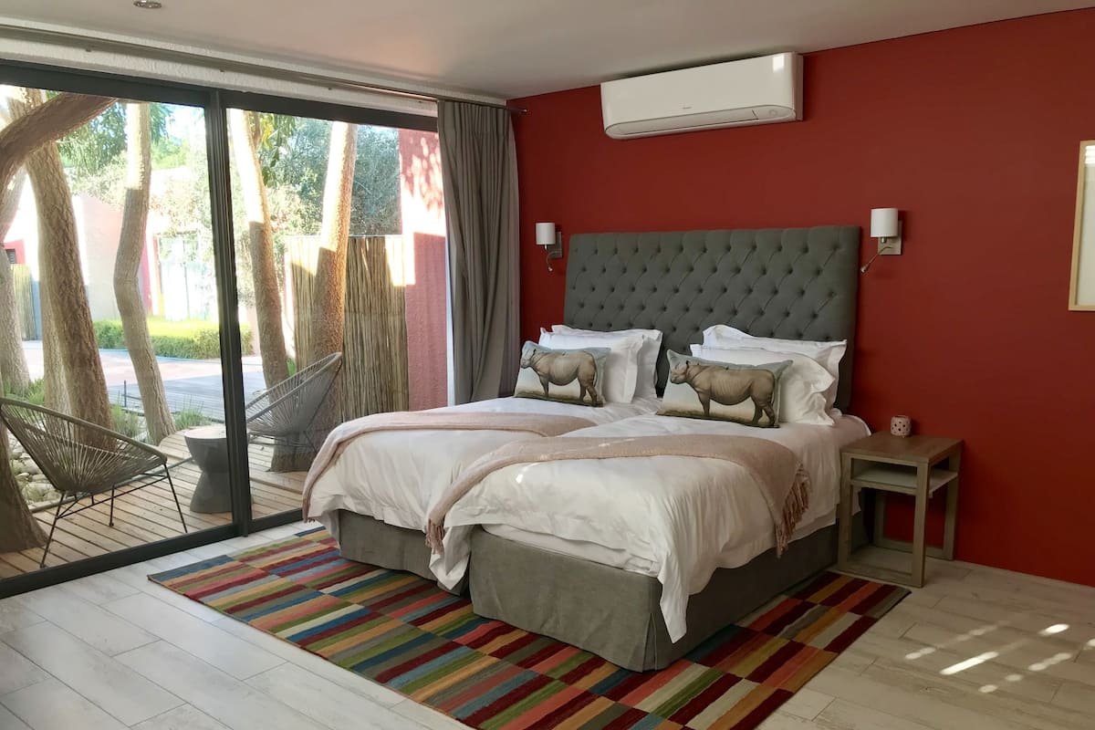 Luxe beddengoed, een kluis op de kamer, gratis wifi