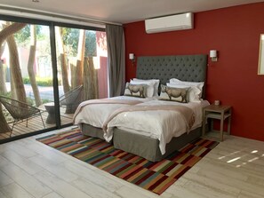 Sengetøy av topp kvalitet, safe på rommet og wi-fi (inkludert)